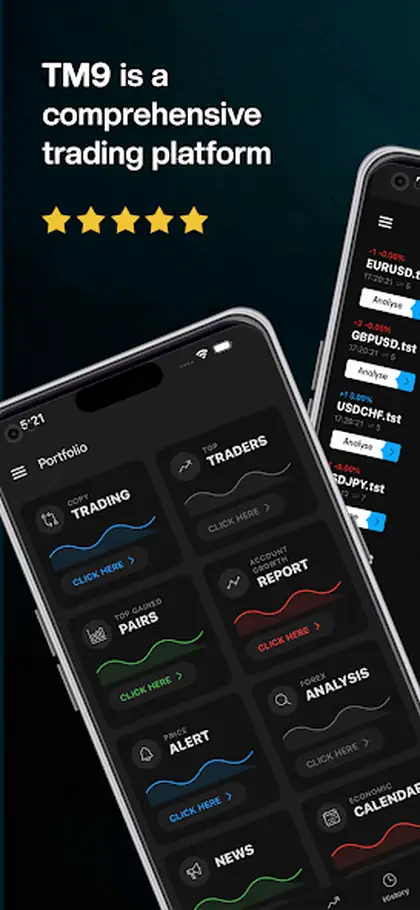 TM9 open positions and best app of the year award screen